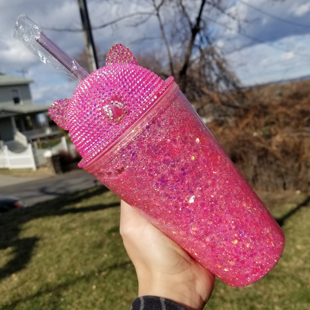 🆕️Custom, Bling/Glitter, Piggy Dome Tumbler